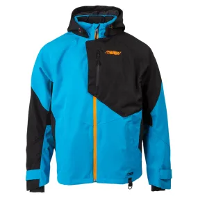 509  Evolve Snowmobile Jacket Shell Durable Breathable Liner Backcountry GT Cyan