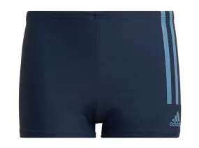 adidas 3 Stripe Brief Swim Shorts - Boys - Crew Navy/Blue