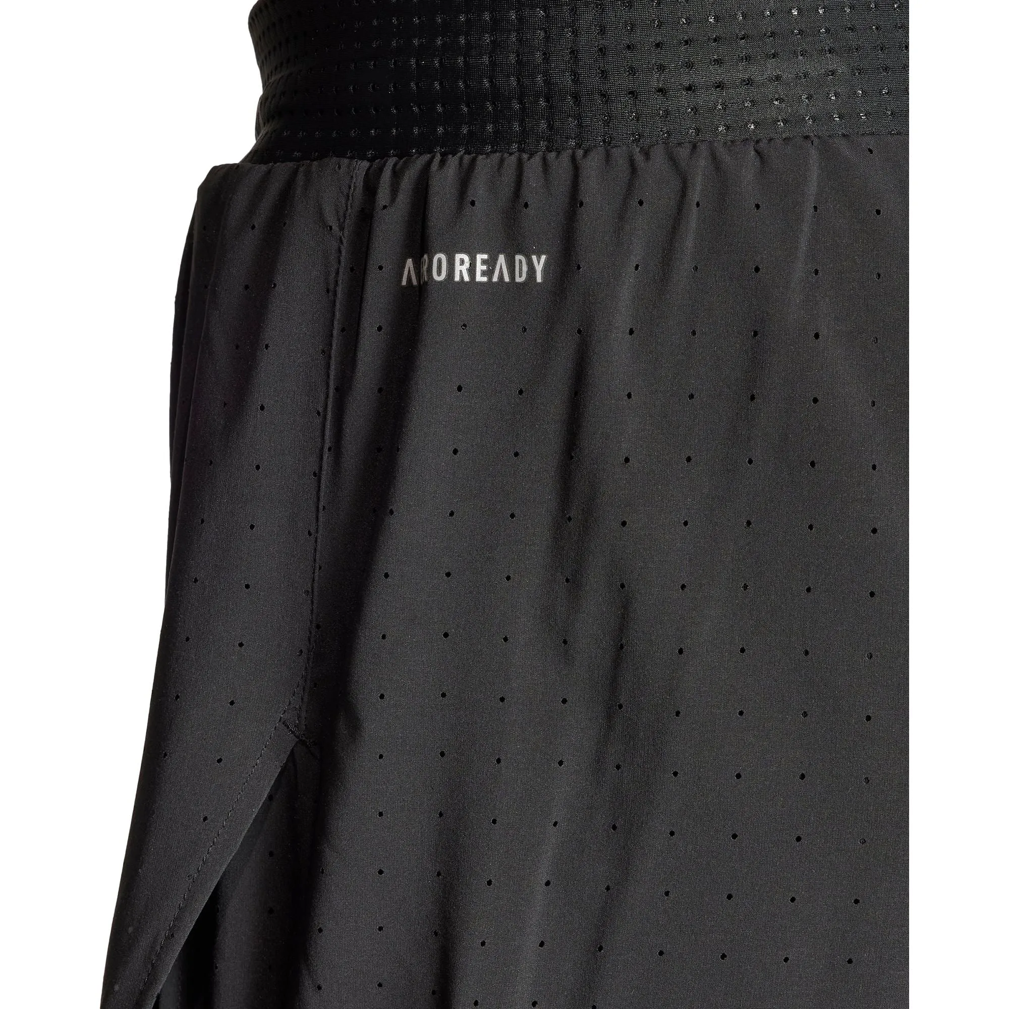 adidas Adizero Mens Split Running Shorts - Black