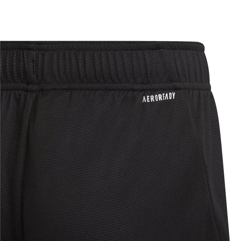 adidas Aeroready Shorts - Boys - Black/White