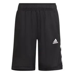 adidas Aeroready Shorts - Boys - Black/White