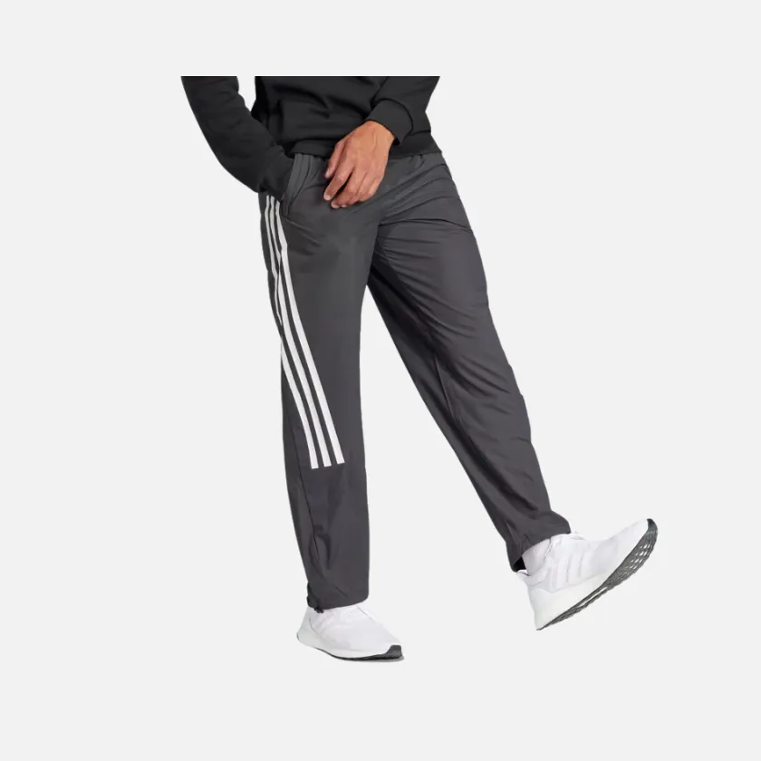 Adidas Future Icons 3 Stripes Loose Woven Men's Pants -Black