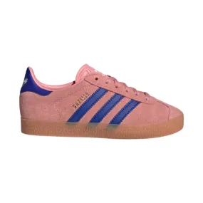 Adidas Girl's (Preschool) Gazelle Semi Pink Spark/Lucid Blue