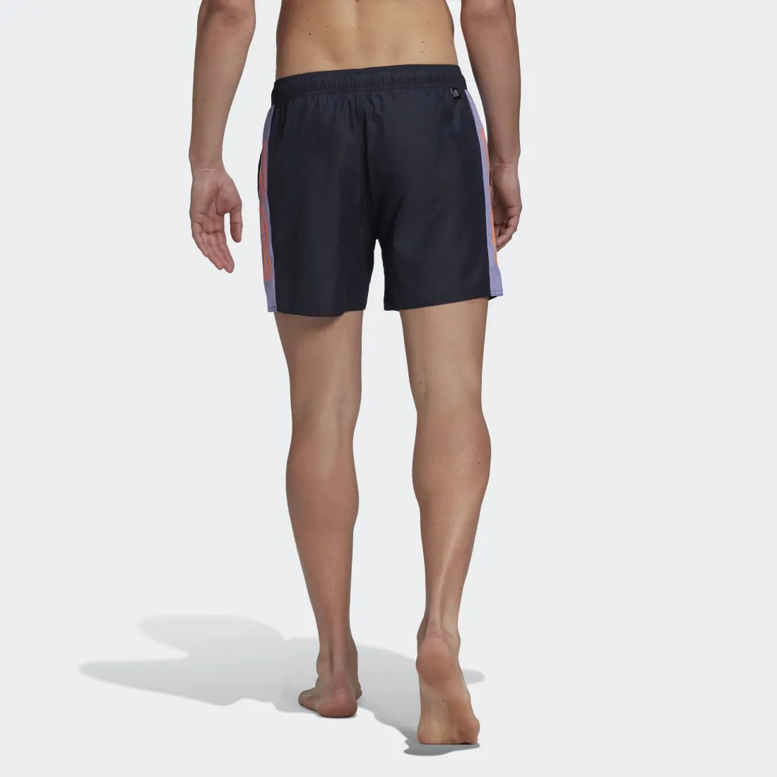 adidas Short Length Colorblock 3-Stripes Men's Swim Shorts