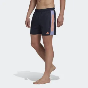 adidas Short Length Colorblock 3-Stripes Men's Swim Shorts