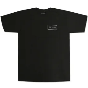 Brixton Rift T-Shirt Black Grey