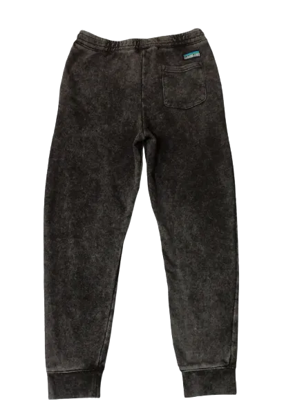 Brooklyn Work T97 Mineral Wash Fleece Pants Black