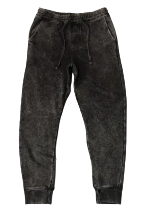 Brooklyn Work T97 Mineral Wash Fleece Pants Black