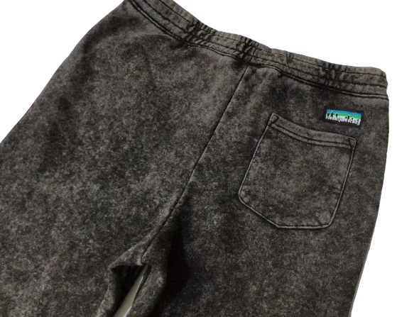 Brooklyn Work T97 Mineral Wash Fleece Pants Black