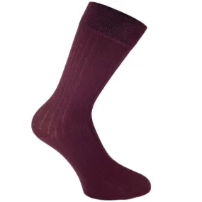 Burgundy Cotton Ultra Fine