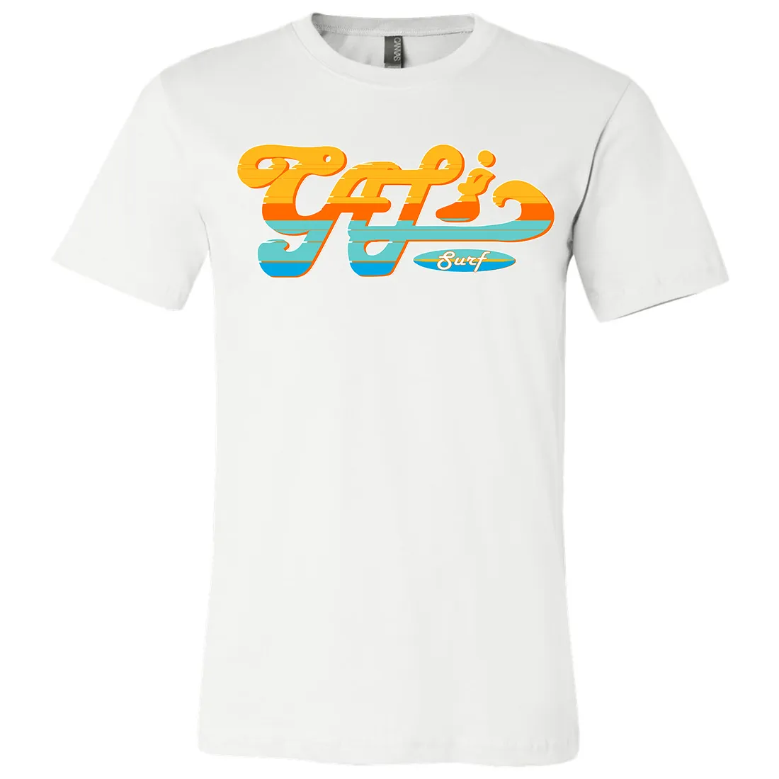 Cali Surf Asst Colors Mens Lightweight Fitted T-Shirt/tee