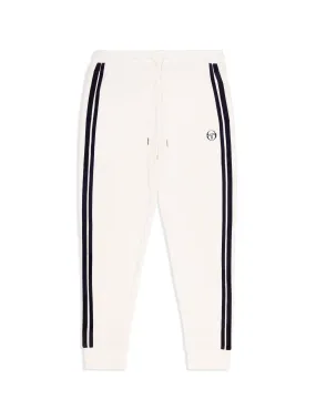 Damarindo Velour Track Pant- Gardenia