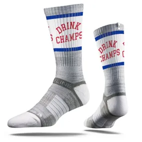 Drink Champs Socks Grey Varsity