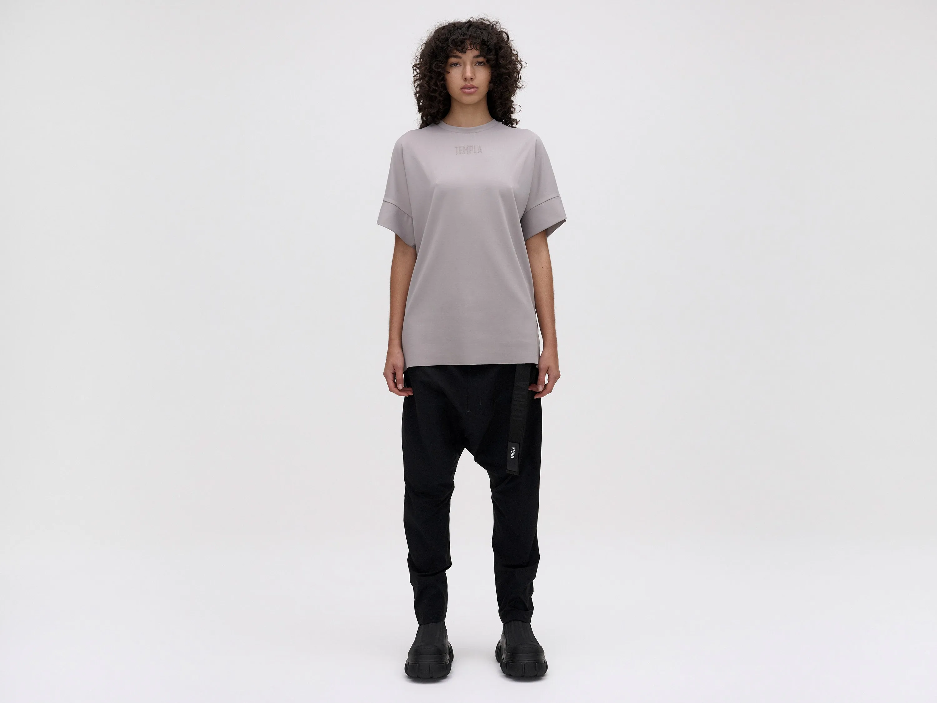 DROPPED PANT - BLACK