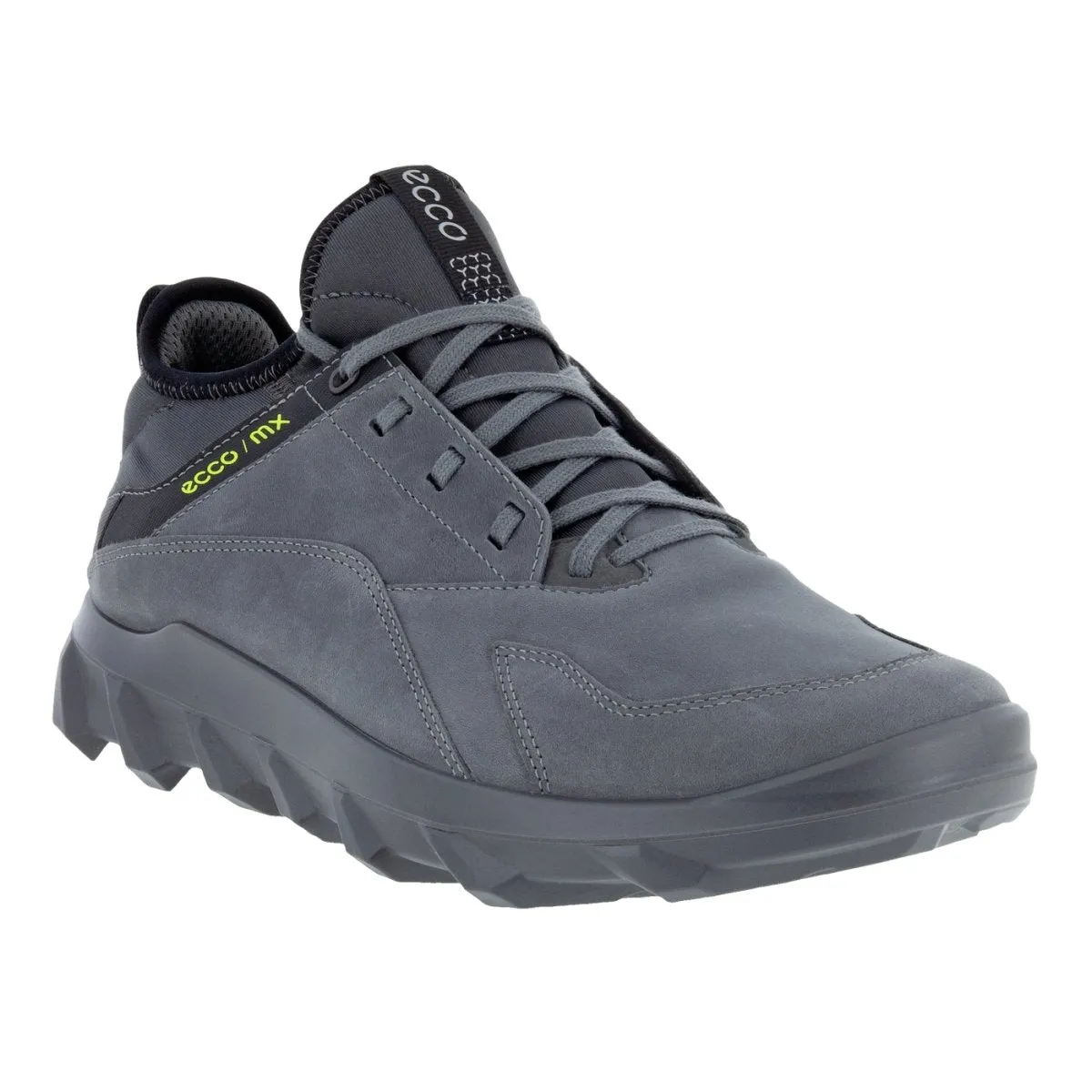 ECCO Mens Low Titanium Nubuck MX Sneakers