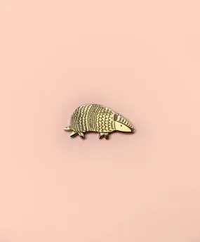 Enamel Pin Armadillo by Tom Hardwick