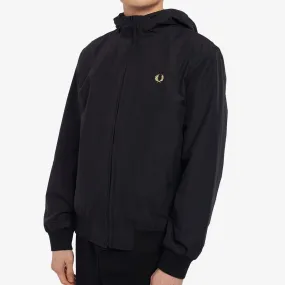 Fred Perry Hooded Brentham Jacket Black