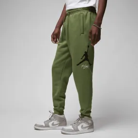 Jordan - Men - Essentials Baseline Sweatpants - Olive/Black