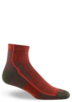 Men's Chestnut Low-Rise Cushioned Wool Hiking Socks