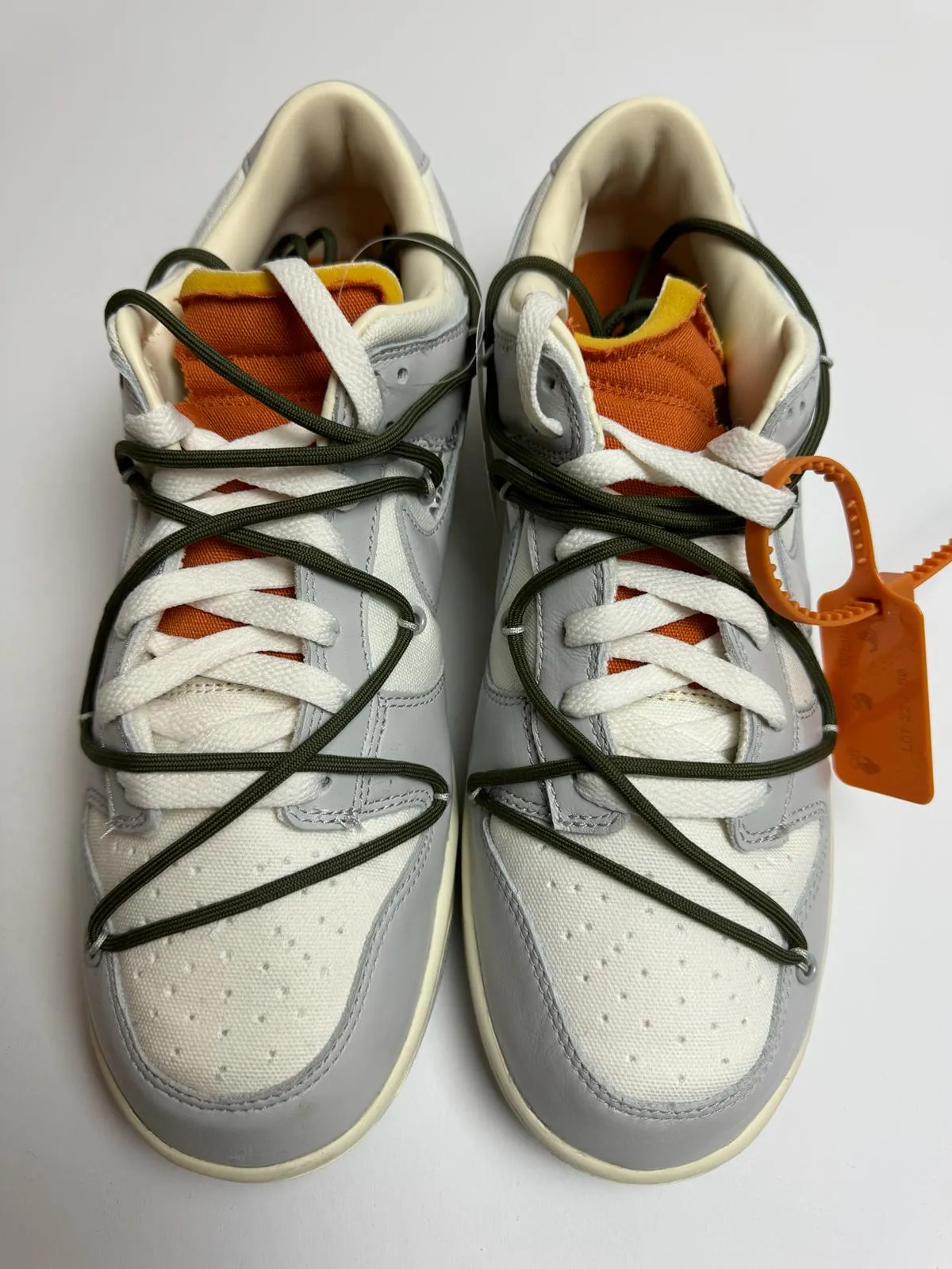 Off White x Nike Dunk Low "Lot 22"