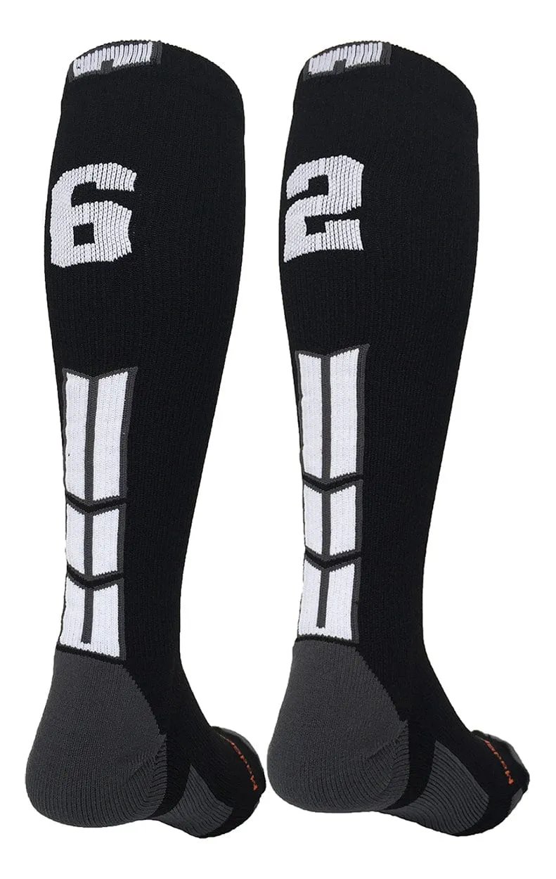 Player Id Jersey Number Socks Over the Calf Length Black White