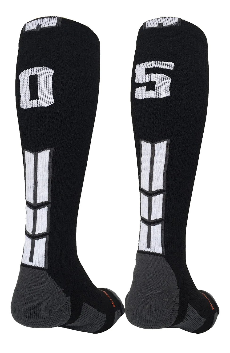 Player Id Jersey Number Socks Over the Calf Length Black White