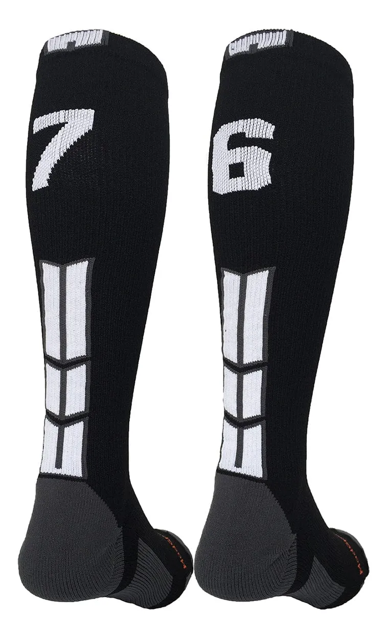 Player Id Jersey Number Socks Over the Calf Length Black White