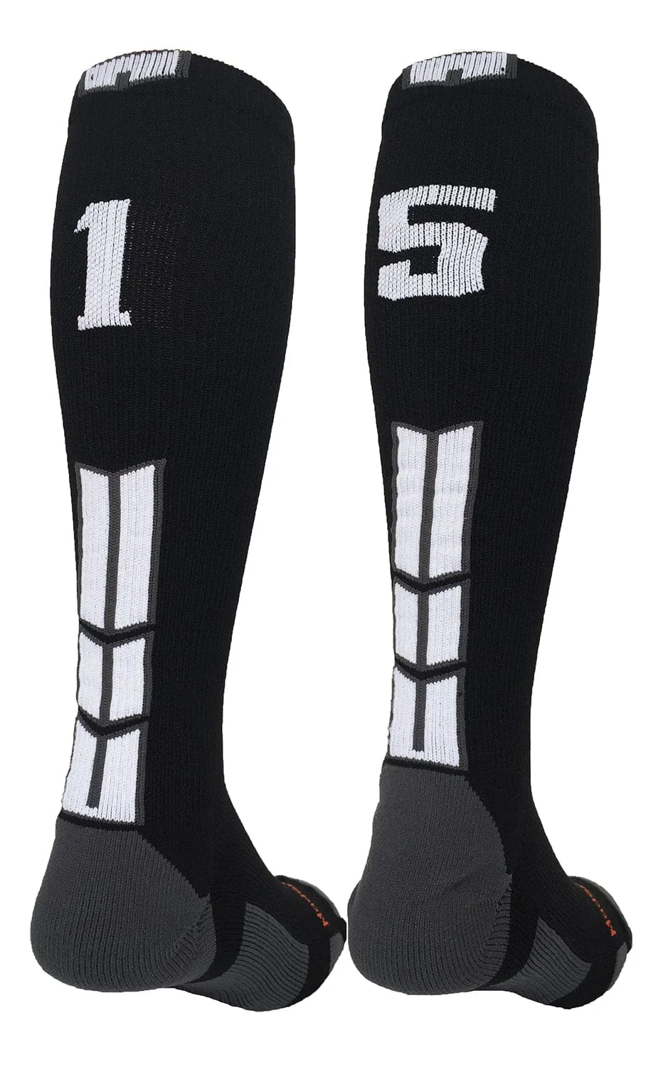 Player Id Jersey Number Socks Over the Calf Length Black White