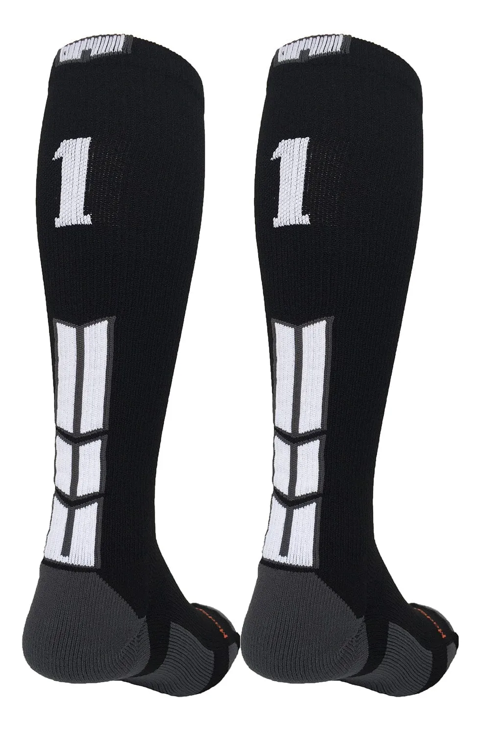 Player Id Jersey Number Socks Over the Calf Length Black White