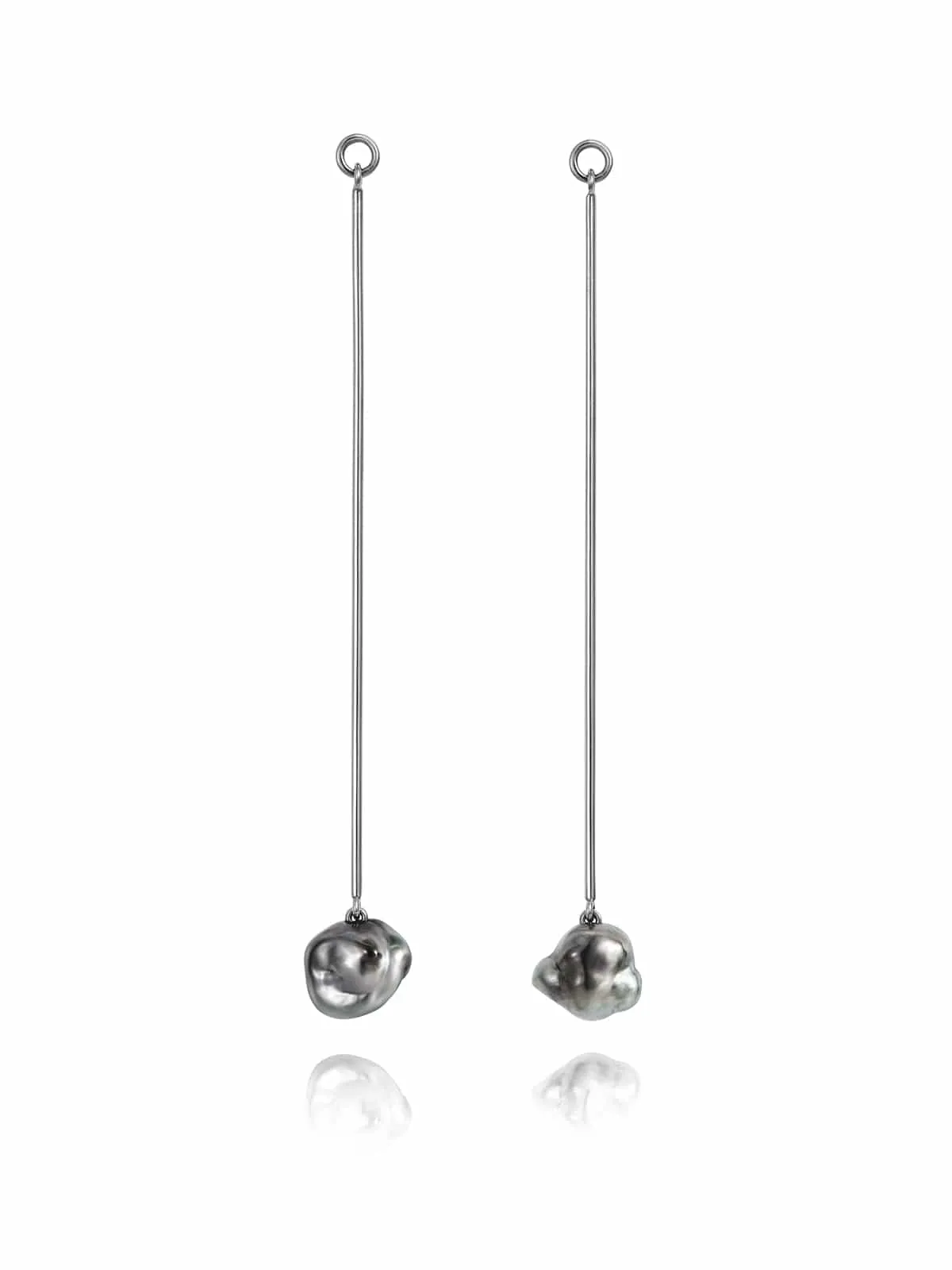 Tahitian pearl earring jackets