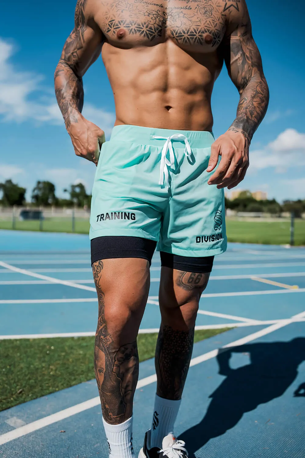 Venom 365 Shorts - Mint/Black