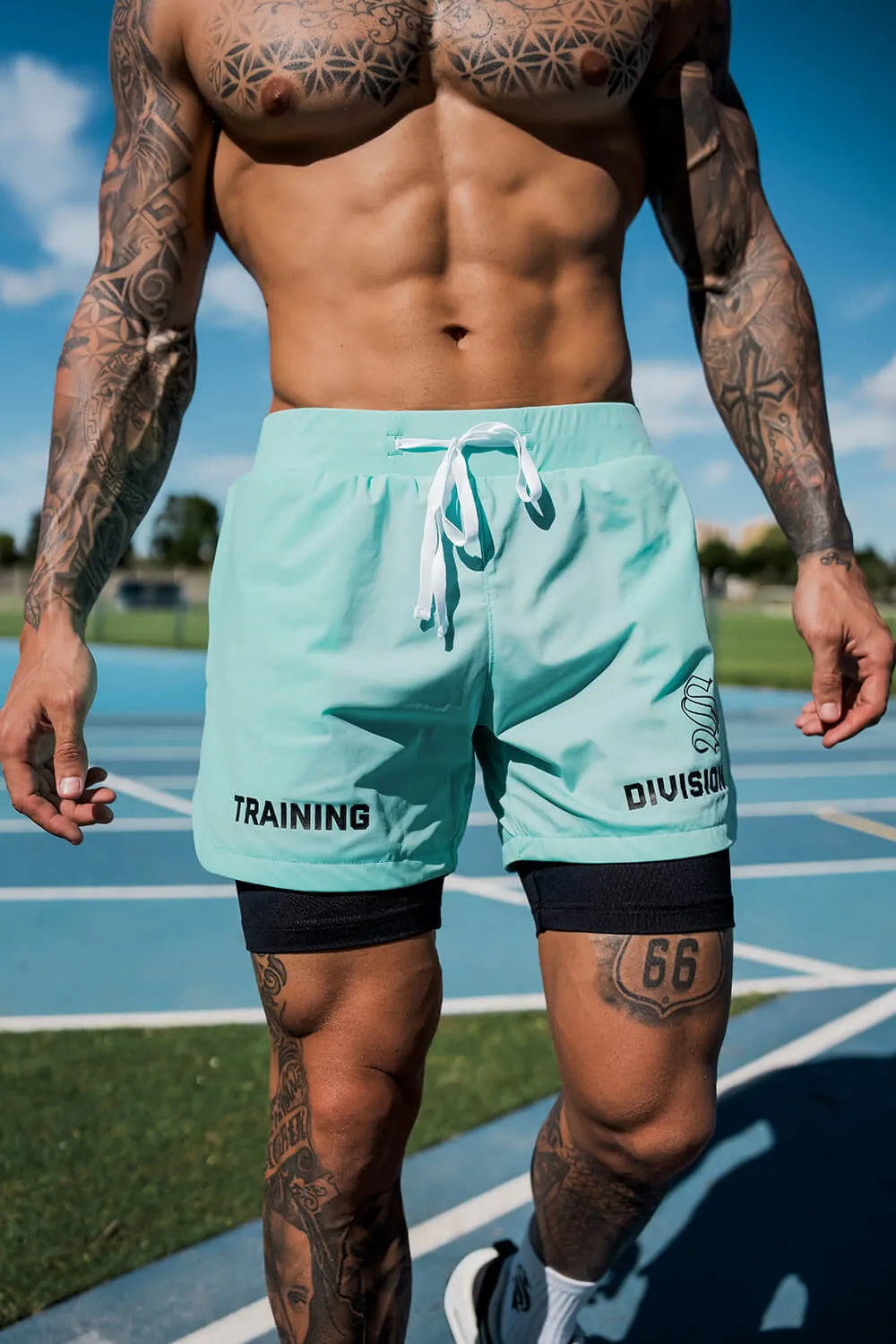 Venom 365 Shorts - Mint/Black