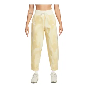 Women's Nike USA Pheonix Fleece Yellow Pants