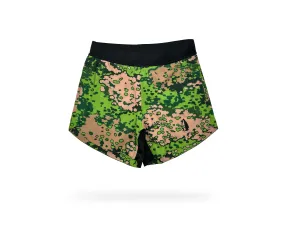 Women's V2 Athletic Shorts - M05 Summer Woodland